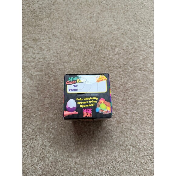 NeeDoh Magic Color Eggs - Pink Shell NIB Easter Basket Gift Color Changing - Picture 2 of 8